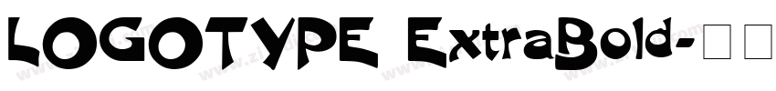 LOGOTYPE ExtraBold字体转换